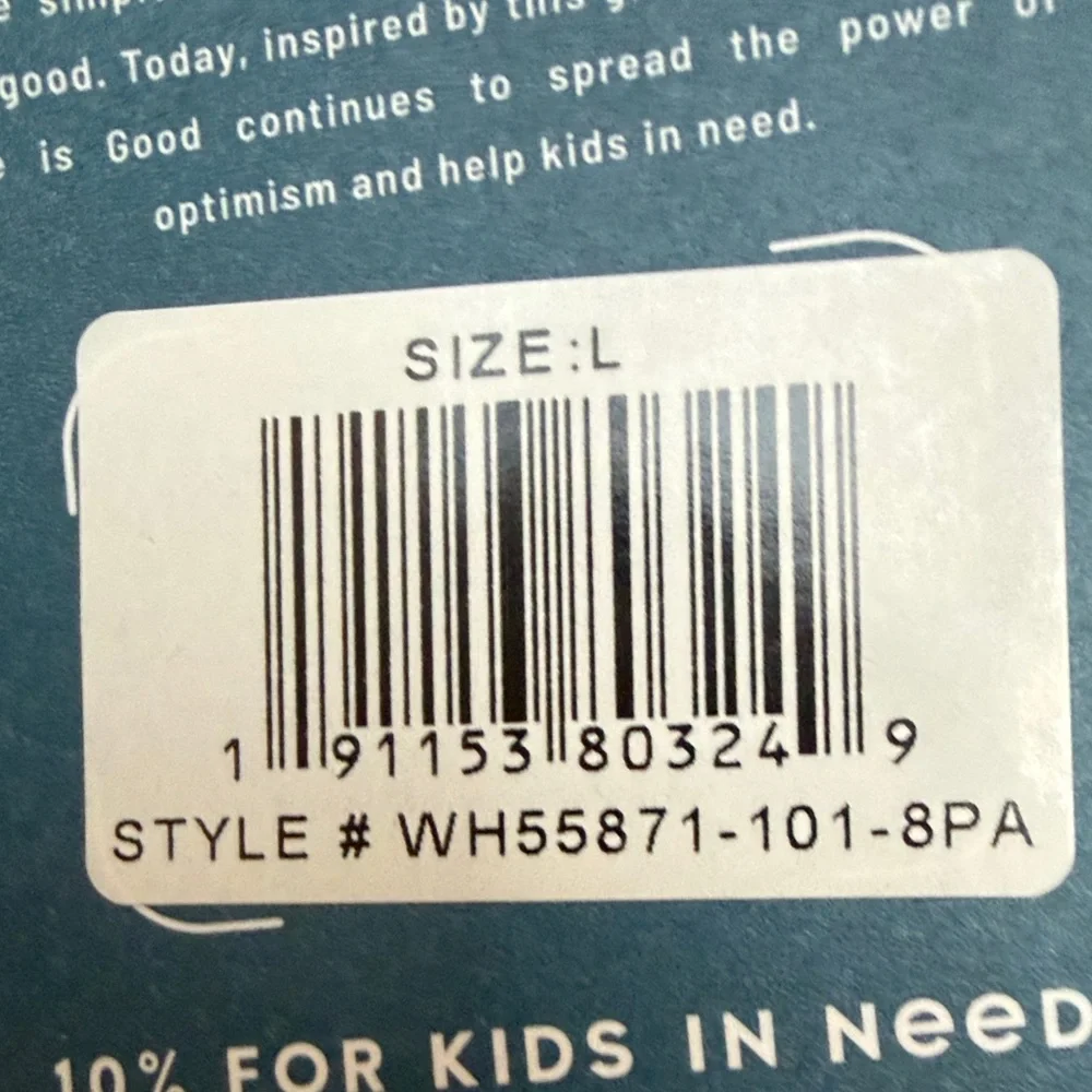 New Life is Good Striped Cream Black Sweater with Sun Embroidery, drop sleeves L - Picture 3 of 6